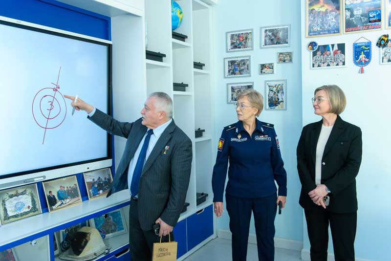 Российский космонавт Федор Юрчихин встретился с оренбургской молодежью