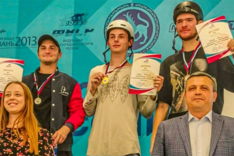 Новотройчанин стал бронзовым призером Всероссийских соревнований по BMX-фристайлу