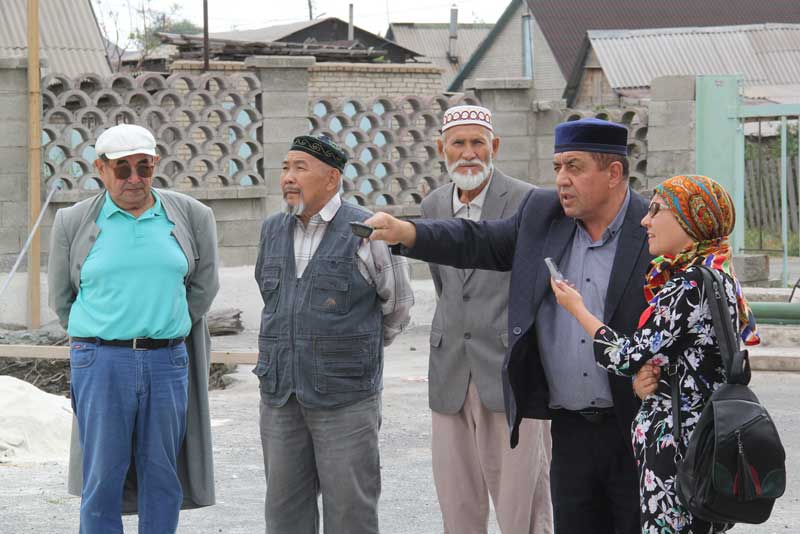 Работы по строительству Дома обрядов новотроицкой мечети близятся к завершению