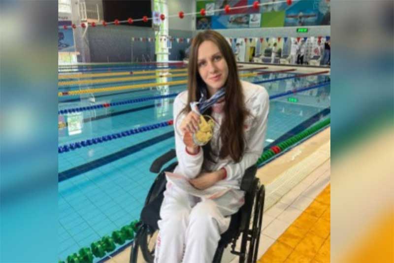 Новотроицкая пловчиха Юлия Молчанова завоевала четыре медали чемпионата России