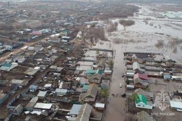 В Новотроицке и ещё в 22 районах Оренбуржья введен режим повышенной готовности из-за паводка
