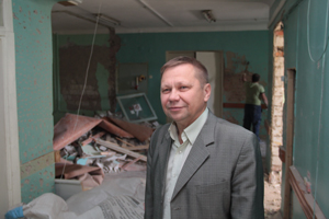 В городской больнице №1 начался ремонт хирургического отделения