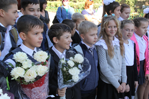 Утро школьное, здравствуй!