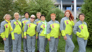 «Оренбургские сударыни» померились силами