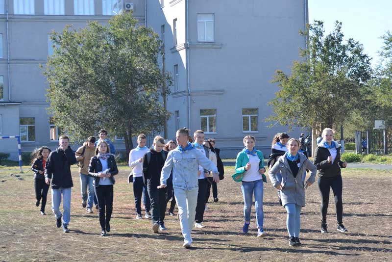 Первокурсники погрузились в студенческую жизнь (фото)