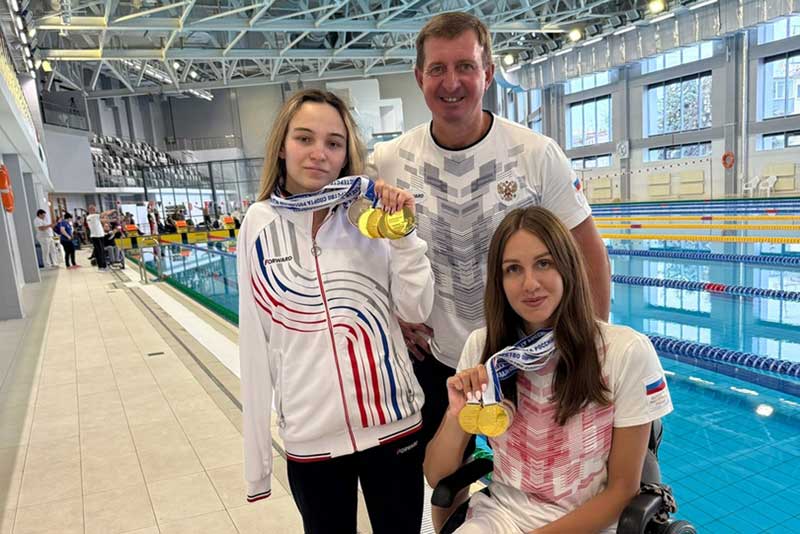 Новотройчанка Юлия Молчанова завоевала шесть медалей чемпионата России по плаванию
