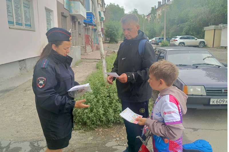 «Велосипедисты! Двигайтесь навстречу безопасности»