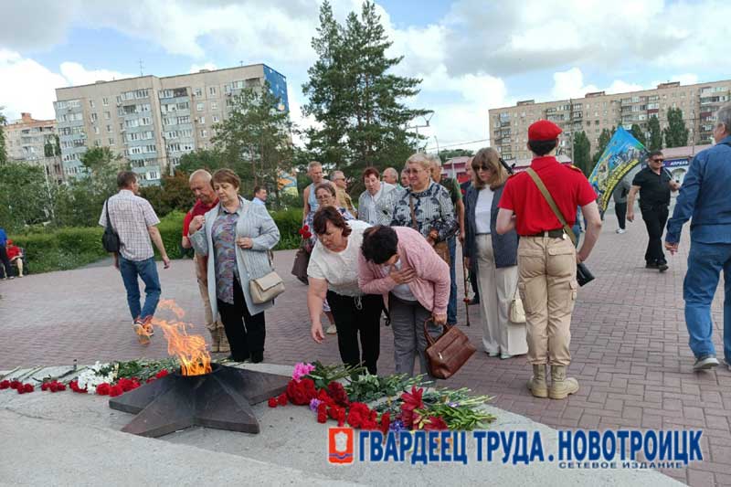 В Новотроицке отметили День ветеранов боевых действий
