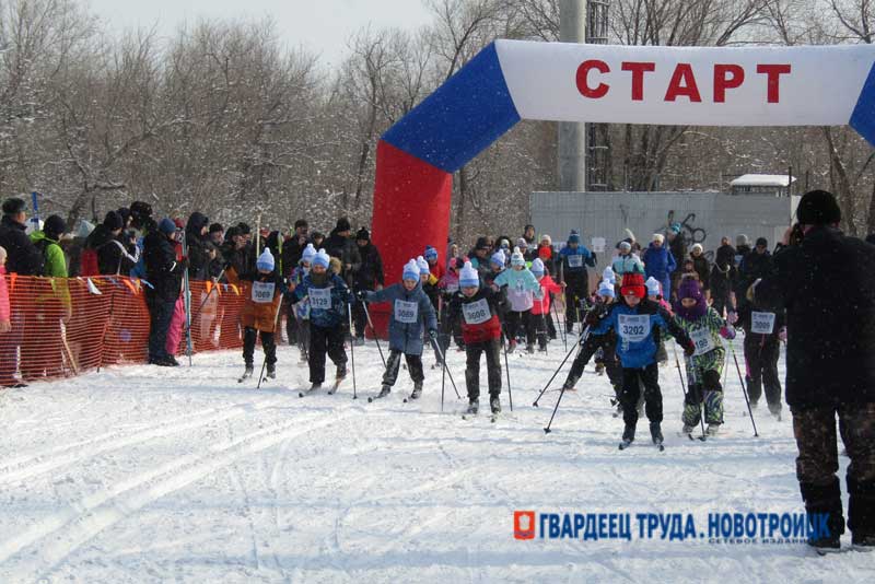 Новотроицк присоединился к «Лыжне России»