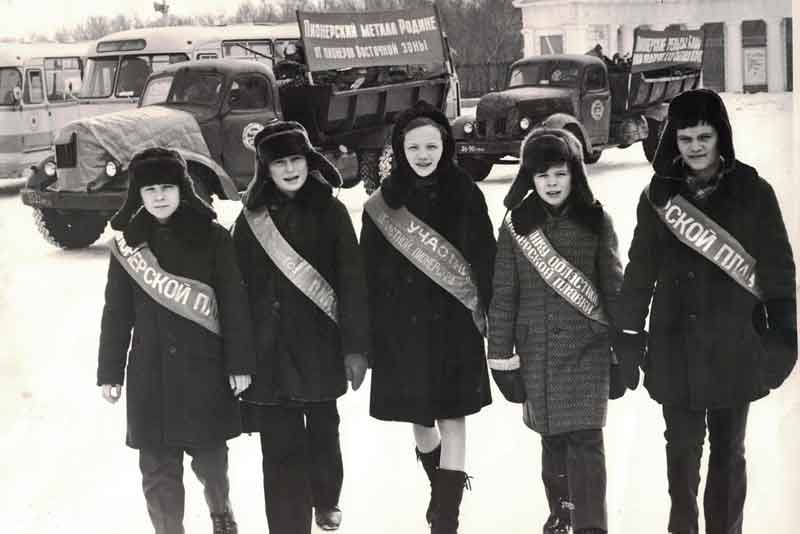 О жизни советской детворы рассказывают фотографии