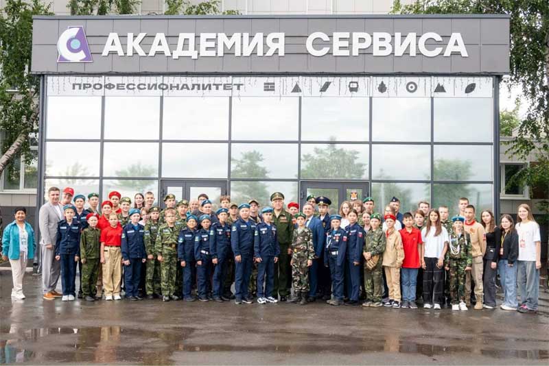 В Оренбурге дан старт сезонному лагерю дневного пребывания детей «Кампус патриотов» 