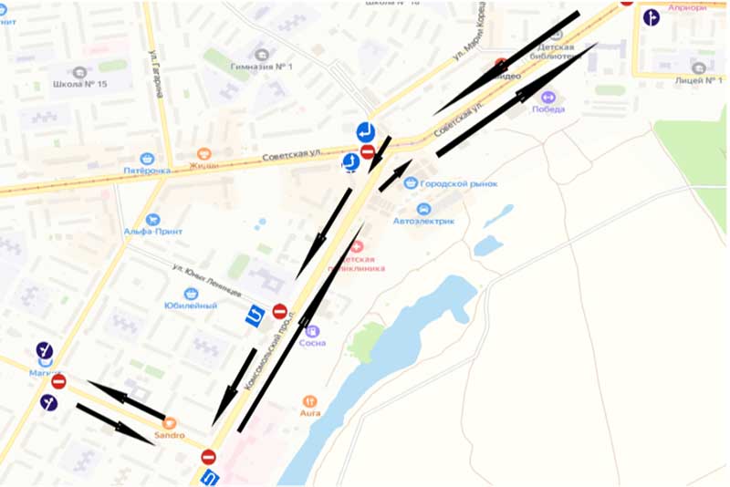 В Новотроицке 5 октября  будет ограничено движение транспортных средств на отдельных участках дорог