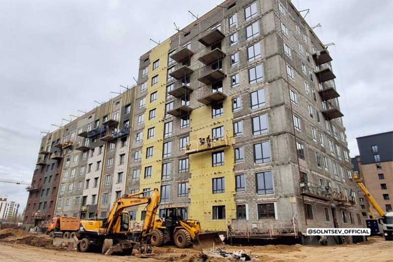 В Оренбуржье в прошлом году достигнут рекордный объём ввода жилья за последние десять лет