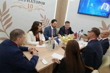 На Петербургском экономическом форуме делегацией Оренбуржья подписаны первые соглашения о сотрудничестве