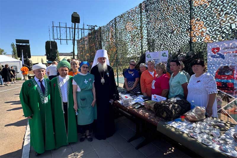 Более 12 тонн гуманитарной помощи передали в зону СВО храмы Оренбуржья