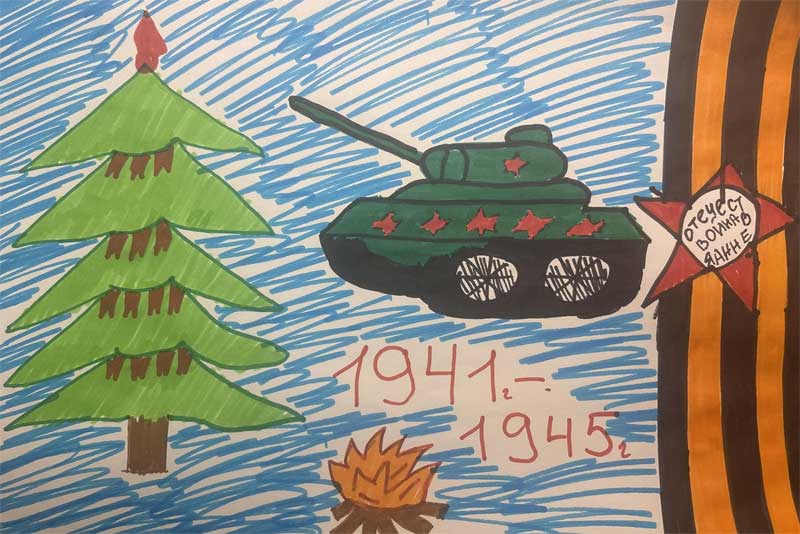 Жители Оренбуржья могут проголосовать за новогодние открытки своих земляков на сайте Музея Победы