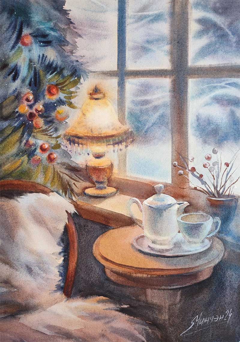 Жители Оренбуржья могут проголосовать за новогодние открытки своих земляков на сайте Музея Победы