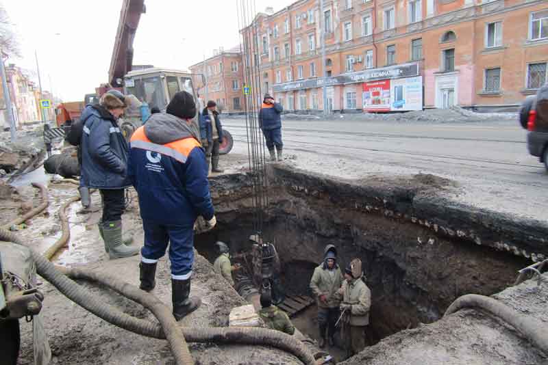 Коммунальные аварии последнего времени  привели к изменению  планов ремонта дорог в Новотроицке