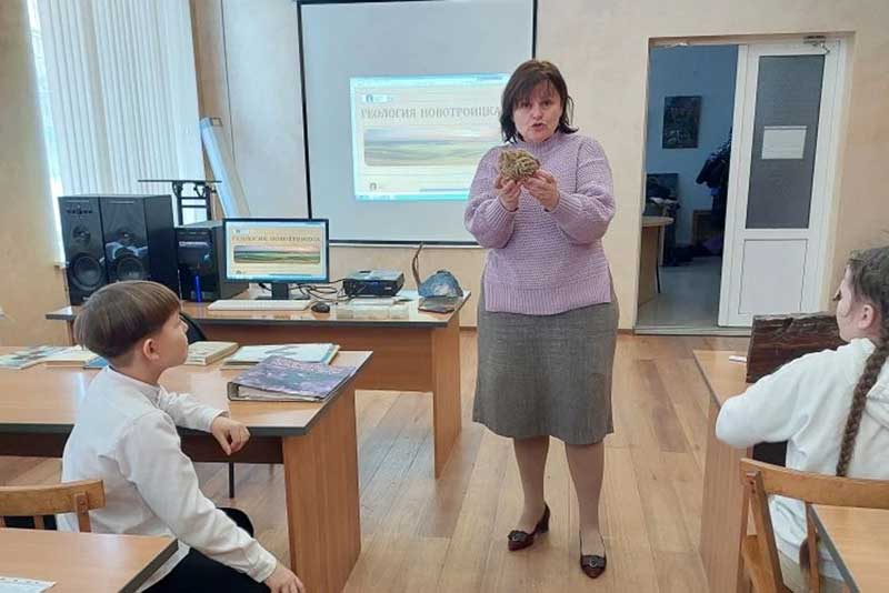 Новотроицких школьников познакомили с наследием выдающегося ученого и геолога, основателя города Иосифа Рудницкого