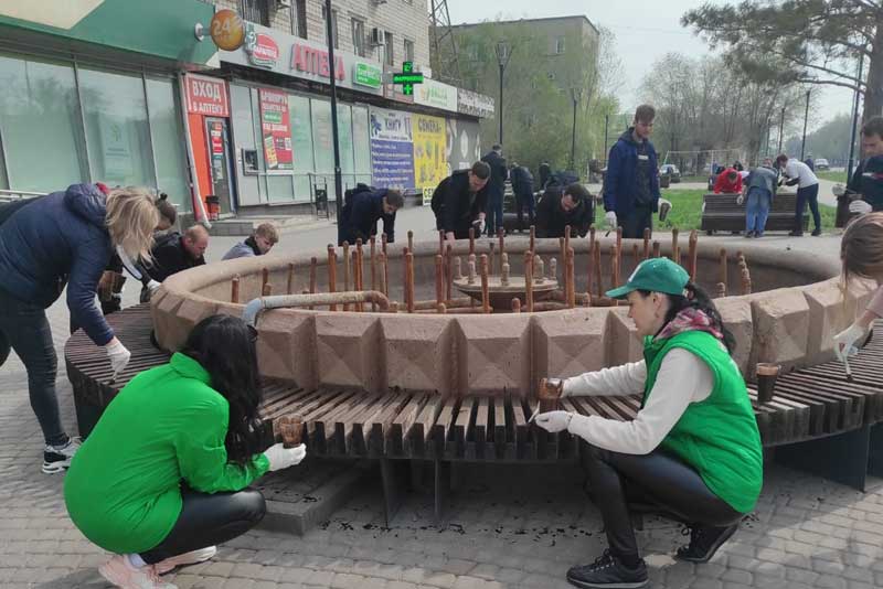 Общими усилиями приведем  общественные пространства в порядок