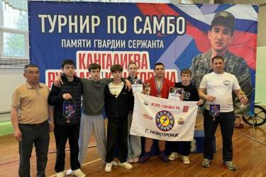 Самбист из Новотроицка Макар Петров стал победителем межрегионального турнира
