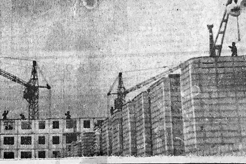 В Новотроицке 55 лет назад началось строительство первой девятиэтажки