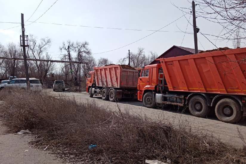 С ночи осложнилась ситуация  в районе улицы Севастопольской в Новотроицке