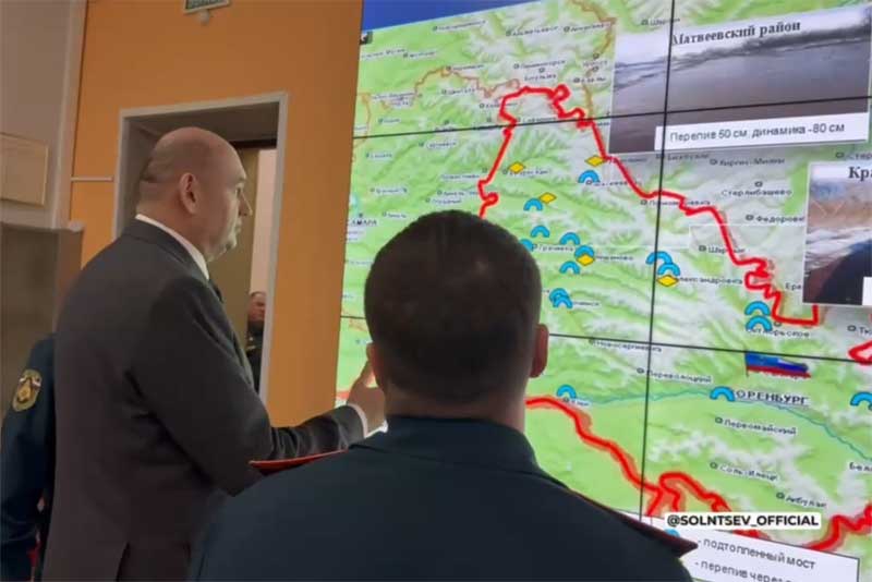 Евгений Солнцев: «В целом пик паводка в Оренбуржье практически пройден»