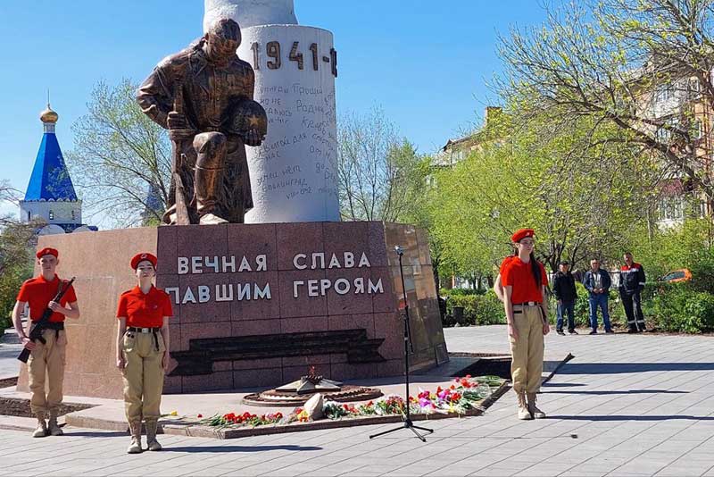 Нетленные страницы истории  предстали перед студентами колледжа в канун Дня Победы