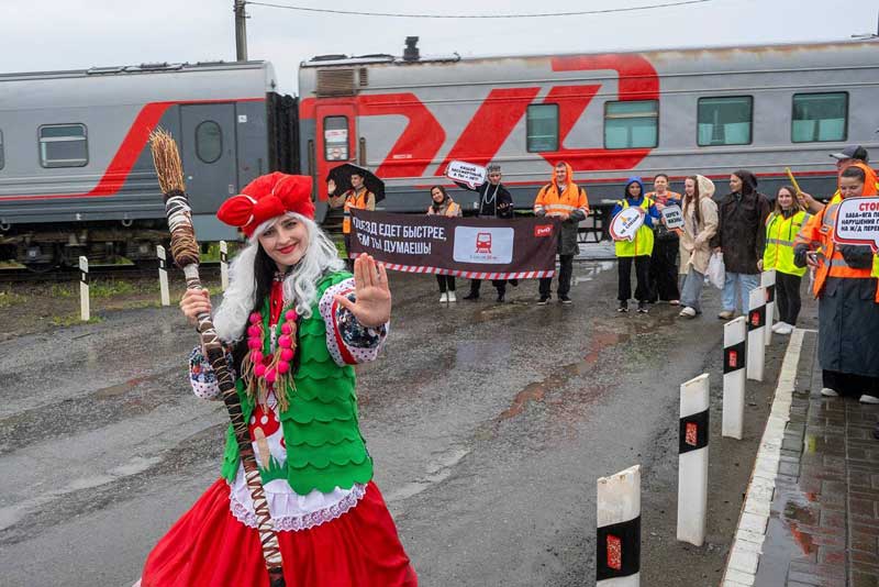 С начала года на железнодорожных переездах в Оренбуржье произошло два ДТП
