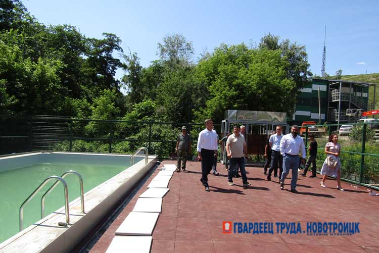 В новотроицком загородном детском оздоровительном лагере «Чайка» завершается ремонт