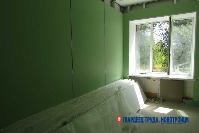 В Новотроицке стационар и поликлиника Детской городской больницы вскоре разместятся в обновленном здании