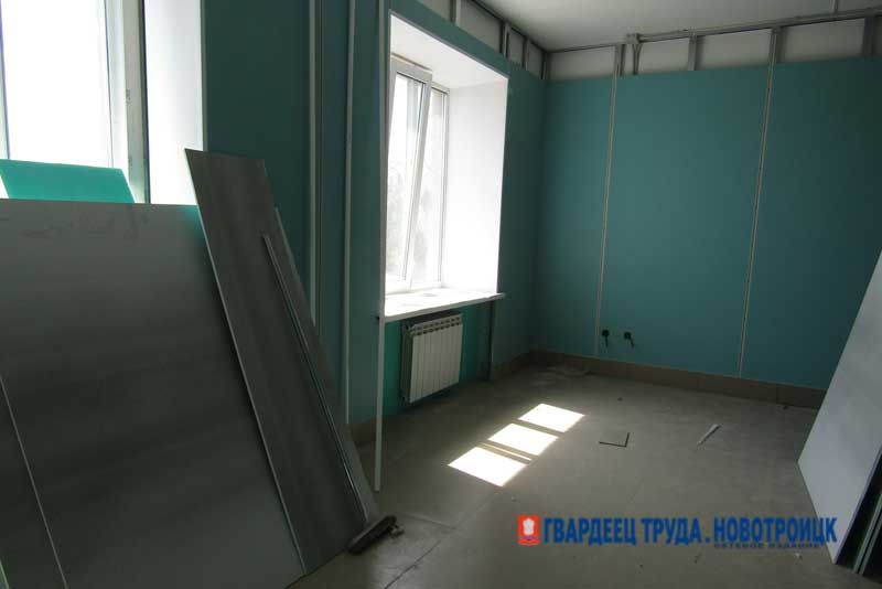 В Новотроицке стационар и поликлиника Детской городской больницы вскоре разместятся в обновленном здании