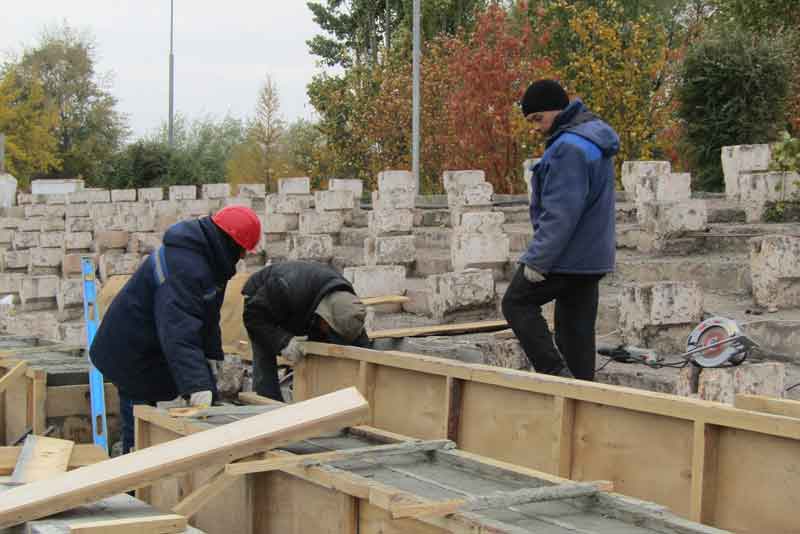  Стадион «Юность»:  реконструкция продолжается