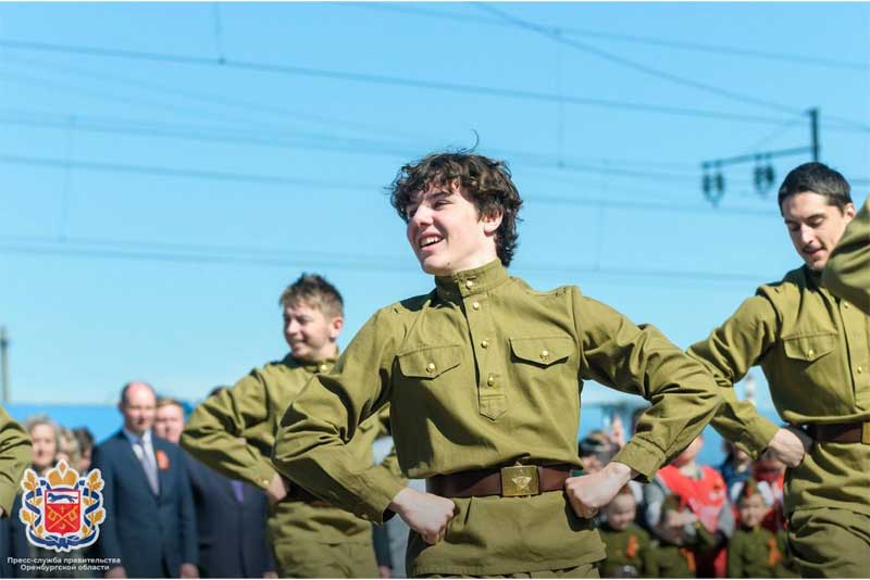 Оренбург встретил «Поезд Победы»