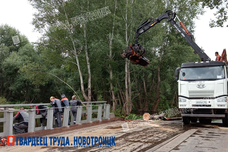 Уровень Урала в районе Новотроицка перевалил за три метра