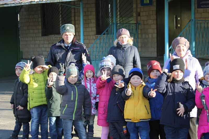 Дорожные полицейские принимали гостей (фото)