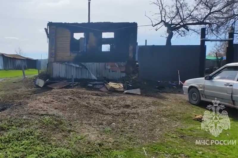 В Оренбуржье пожарный извещатель помог спасти многодетную семью