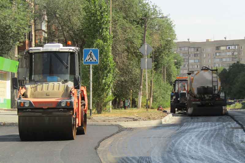 Ремонт автодорог в Новотроицке: первые результаты (фото)