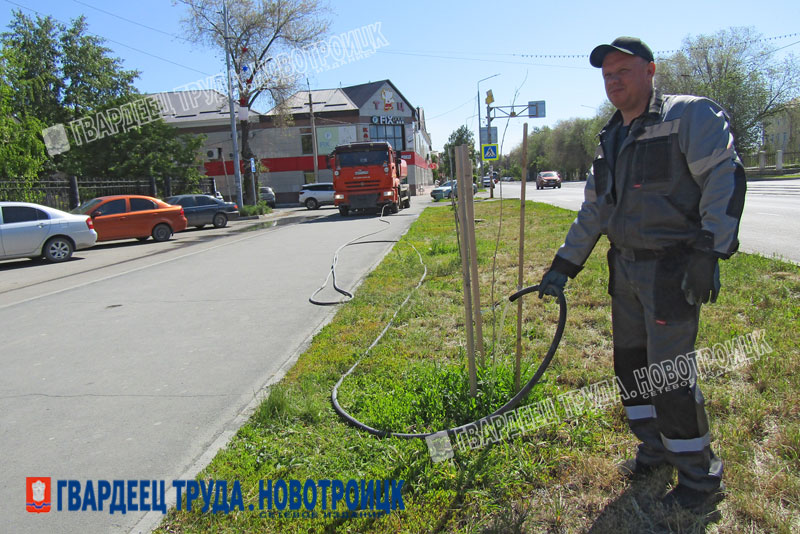 В Новотроицке не все технические водоводы используются для полива 