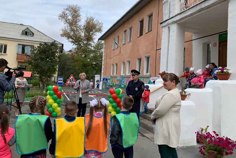 Дорога без опасности появилась в детском саду № 25 (фото)