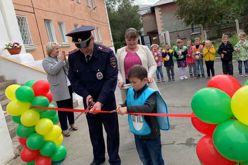 Дорога без опасности появилась в детском саду № 25 (фото)