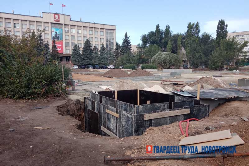 К середине осени в Новотроицке появятся два новых общественных пространства