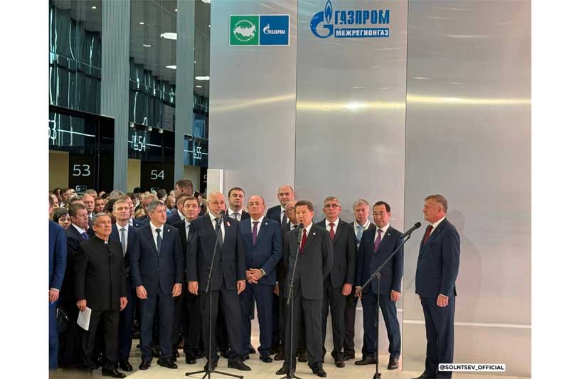 В рамках Петербургского международного газового форума в Оренбурге подключили к газоснабжению новую котельную «Уральская»