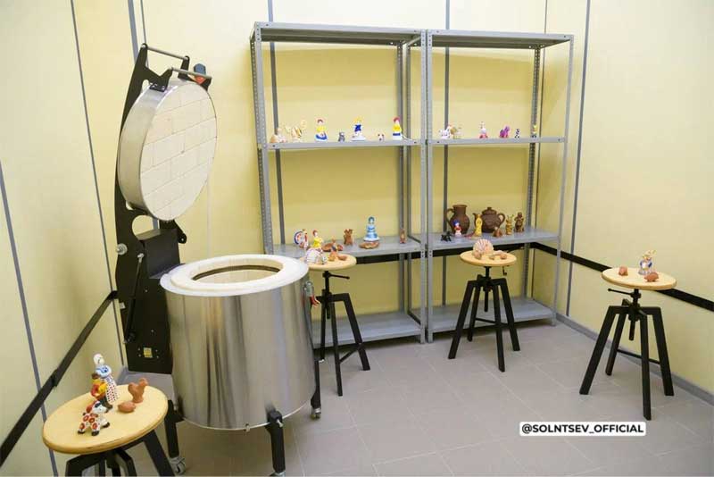 Евгений Солнцев сегодня побывал на открытии Детского дворца искусств в Новосергиевке