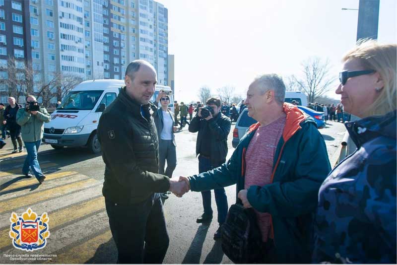 Паводковая ситуация в Оренбуржье – на контроле министра строительства и ЖКХ России Ирека Файзуллина и губернатора региона   Дениса Паслера 