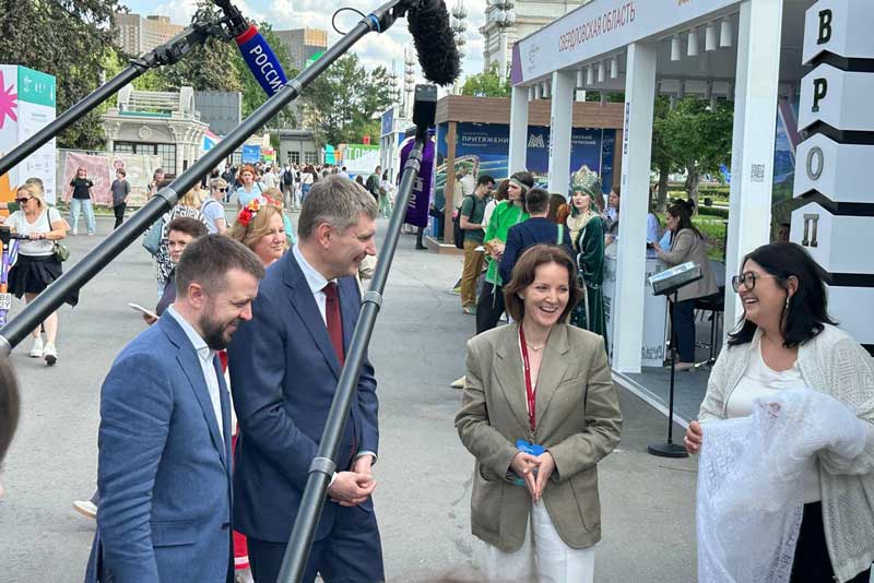 Стенд Оренбуржья на международном форуме 
