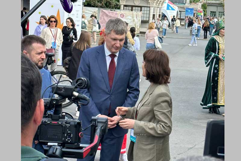 Стенд Оренбуржья на международном форуме