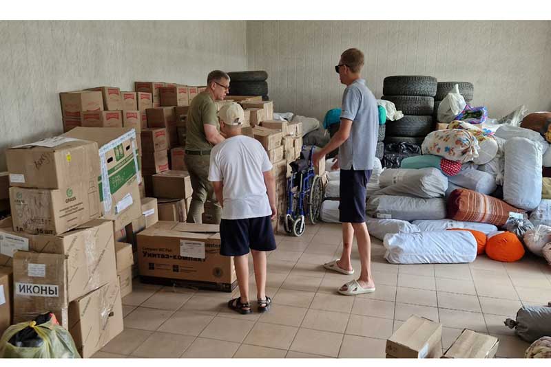 Из Новотроицка на Донбасс отправили очередную партию гуманитарного груза