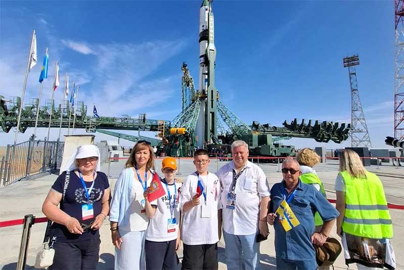 Школьники из Оренбуржья увидели запуск ракеты с космодрома Байконура